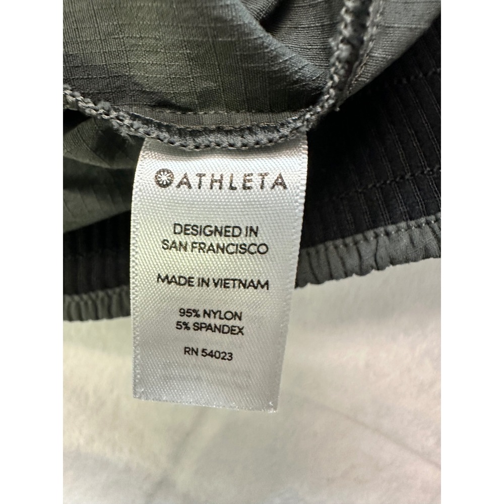 Athleta Trekkie North Jogger Pants Womens Size 6 Black Zip Pockets Athletic - Picture 5 of 7
